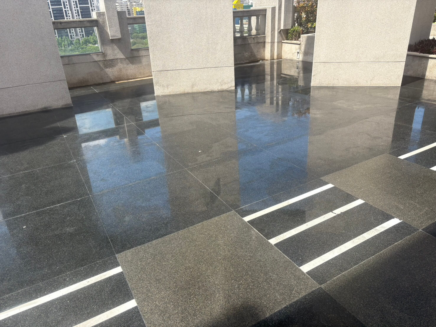 花崗岩上方防水工程