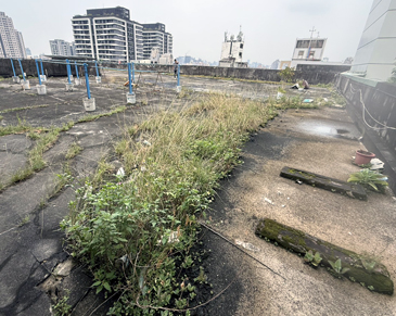 台中市北屯區萬寶商業大樓屋頂防水工程(施工前)