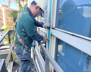 台中市北屯區萬寶商業大樓屋頂防水工程(施工後)