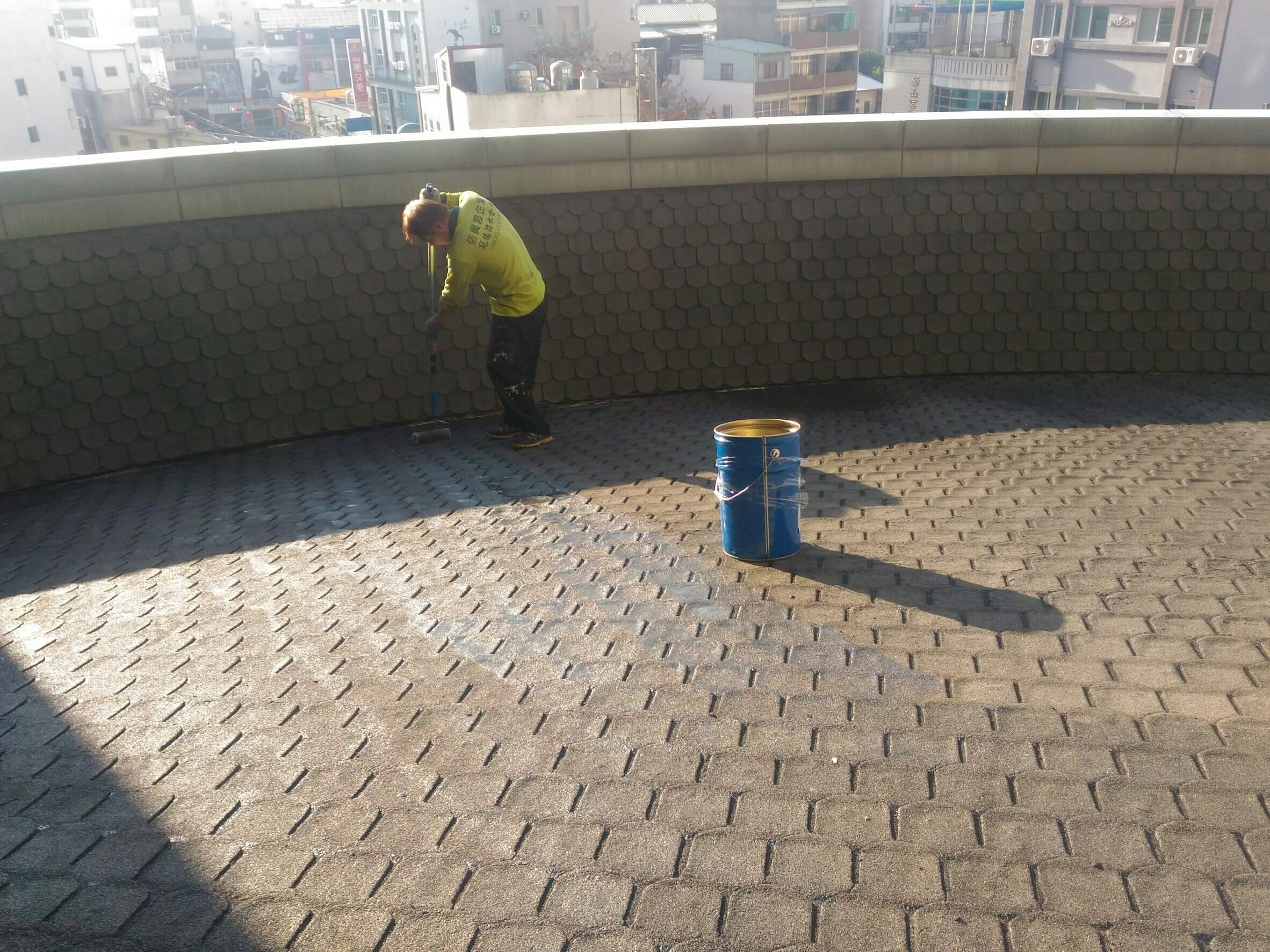 彰化基督教醫院—扇形可麗瓦防水工程