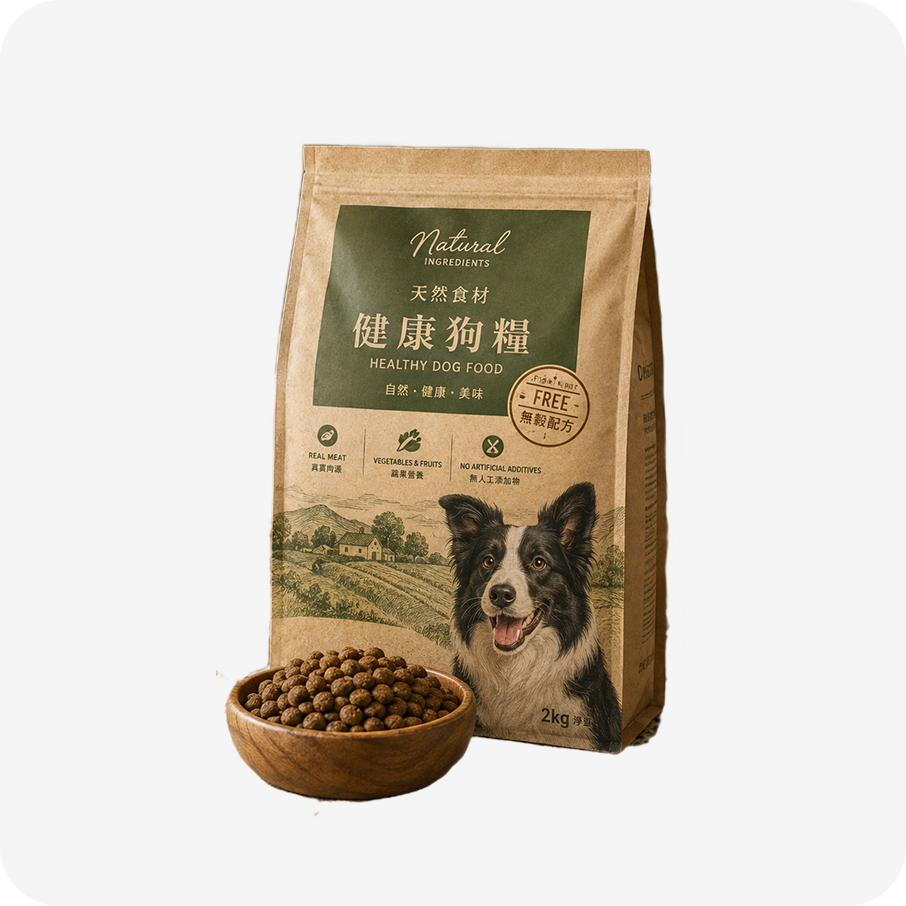 Natural Ingredients 天然食材健康狗糧｜無穀低敏配方 (2kg)